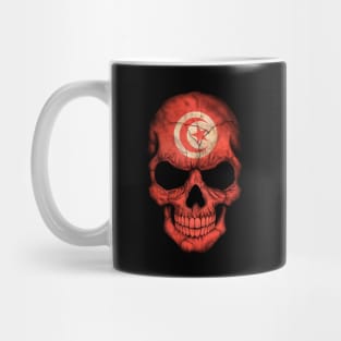 Tunisian Flag Skull Mug